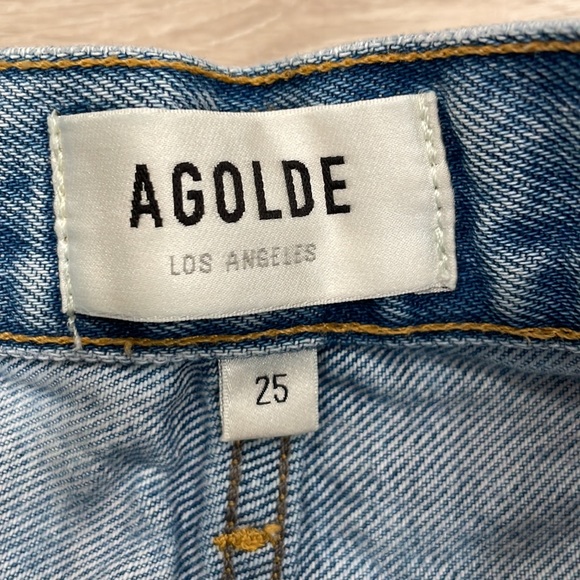 Agolde Parker Shorts - Picture 3 of 4